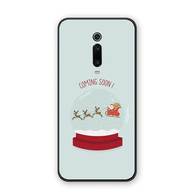 6072 Redmi Note 7 S2 веселый медведь для рождественской елки чехлы для телефонов Xiaomi Redmi 6A 5A 4A 4 5 6 7 Pro 5Plus GO Санта Клаус мягкий чехол из ТПУ - Цвет: 6072
