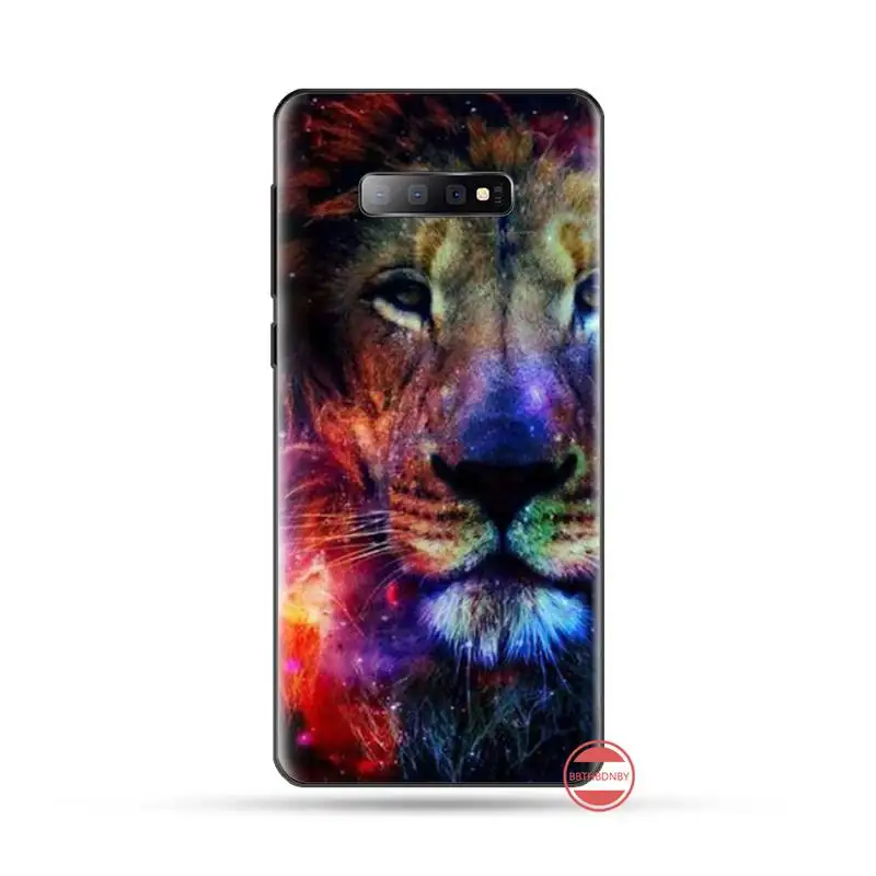 Мягкий силиконовый чехол для телефона из ТПУ с изображением животного короля