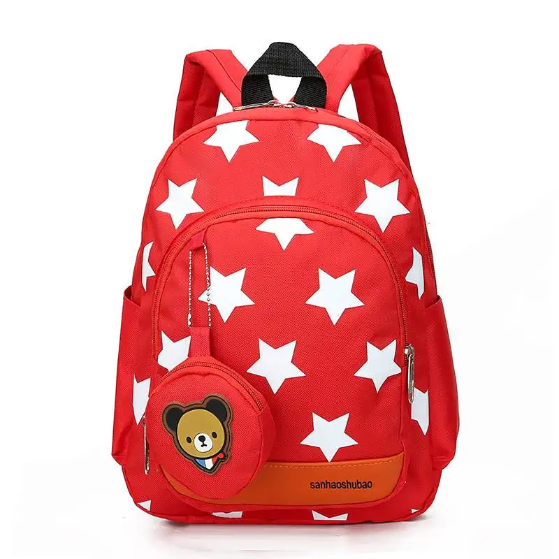 

24x10x28cm Children Star Bag Kids Baby School Bag Children's Backpack Infantis Knapsack School Supplies Rucksack Boys Girls