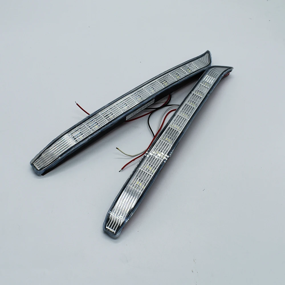 Car Styling 2Pcs/Set LED Daytime Running Lights DRL For KIA K3 2012 2013 2014 2015 With Turning Signal Free Shippin | Автомобили и