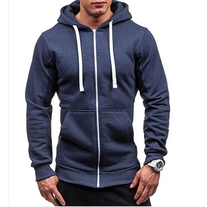 

2020 New Men's Hoodies Sweatshirts Zipper Hoodie Men Sweatshirt Solid Color Man Hoody Sweatshirts For Male
