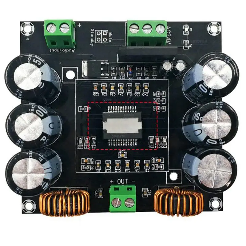 Горячая XH-M253 tda8954-го ядра BTL режим HIFI класс 420 Вт Высокая мощность моно цифровой