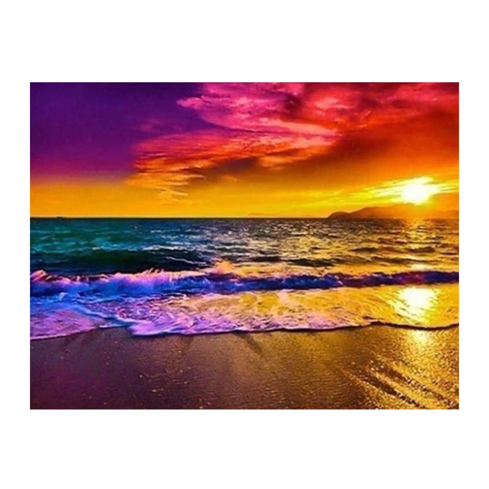 Алмазная 5d картина сделай сам вышивка крестиком квадратная круглая ручная