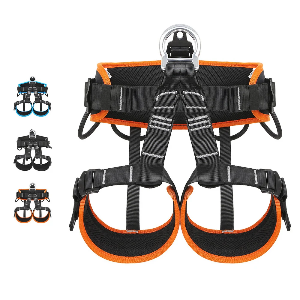

Professional Outdoor Climbing Harness Half Body Safety Belt for Sports Climbing Fire Rescue Tree Work Fall Protection Harness