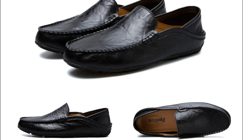 Мужские лоферы; кожаная мужская повседневная обувь; zapatos de hombre mocasines; слипоны; цвет белый, черный; сезон весна-осень; buty meskie; большие размеры 46, 47