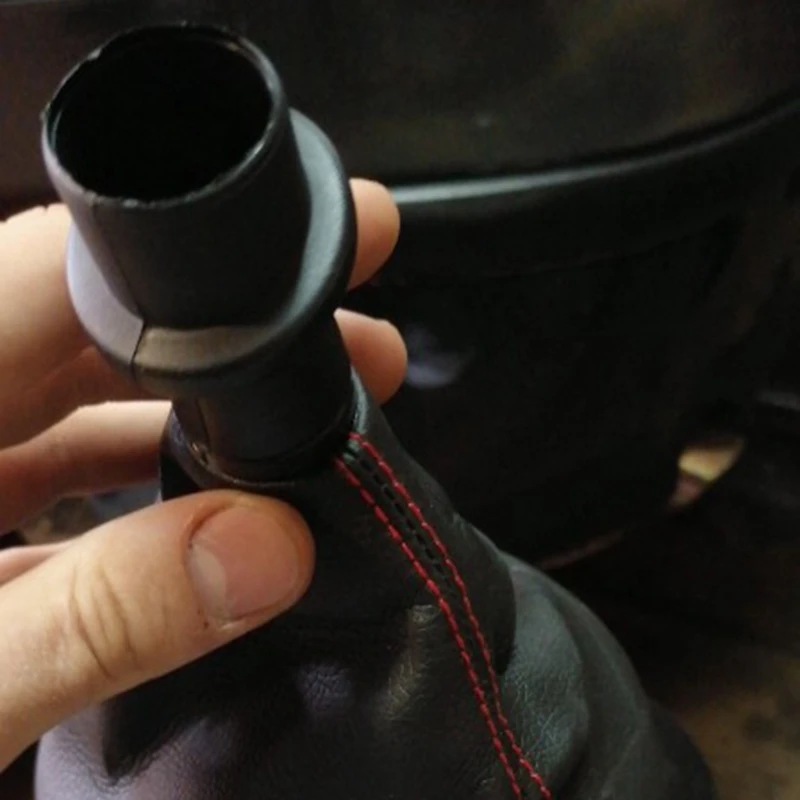 5 скоростей Ручка Переключения рулевого механизма автомобиля Gearstick Gaiter Boot Kit