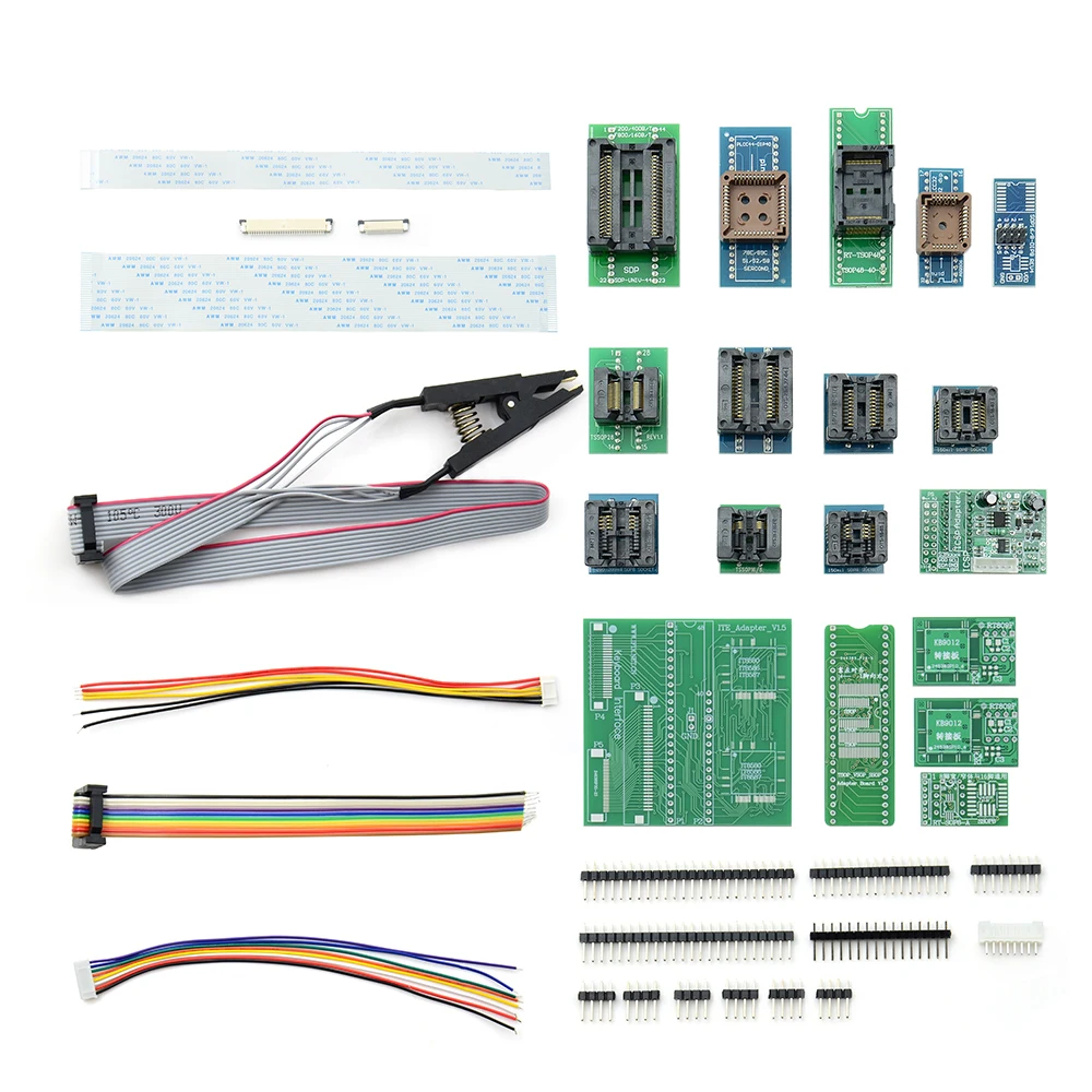 Original Upmely RT809H Universal Programmer EMMC-Nand FLASH +36 Chips +TSOP56 BGA48 Base EDID Cable VGA Adapter | Компьютеры и офис