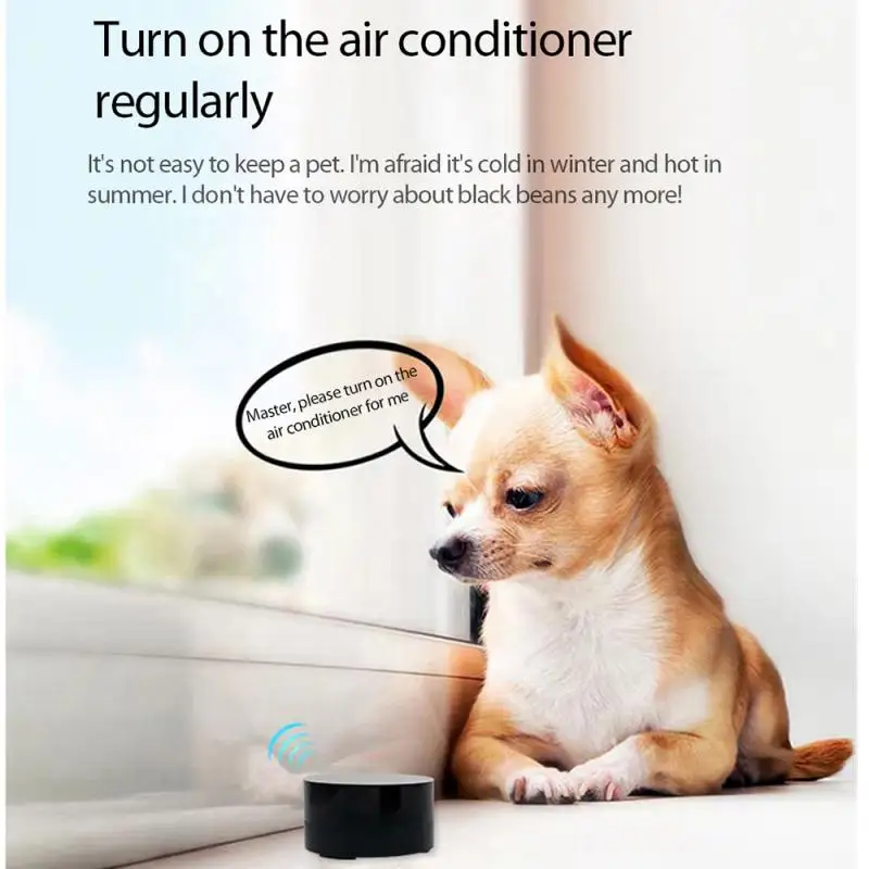 

Smart Home Infrared Remote Control Tuya Solution Voice Control Wifi Appliance DC 5V Remote Control Work With Amazon Google Home