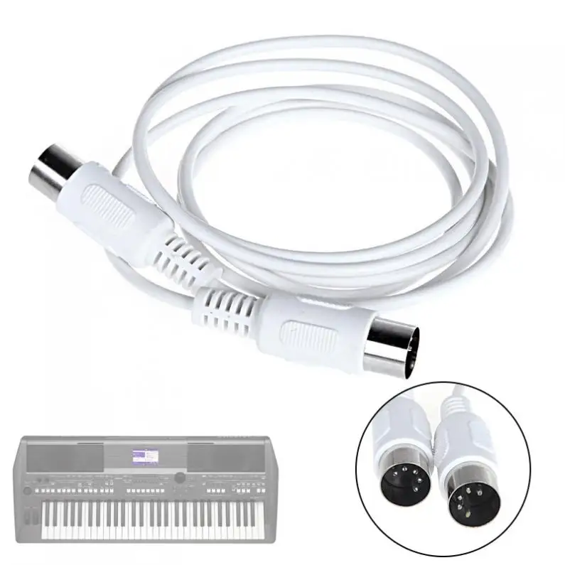 MIDI кабель 1 5 м/4.9ft 3M/9.8ft Удлинительный с контактным штыревым до pin типа папа