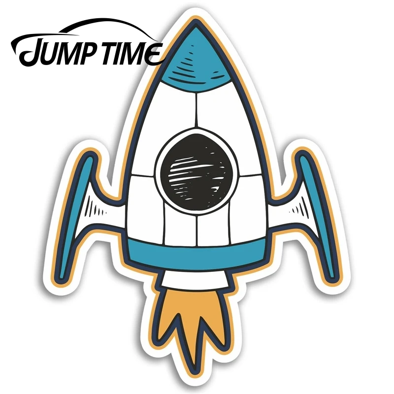 

Виниловые наклейки с космическим кораблем, забавные Стикеры для ноутбука, грузовика, наклейка на бампер, окно, водонепроницаемые аксессуар...