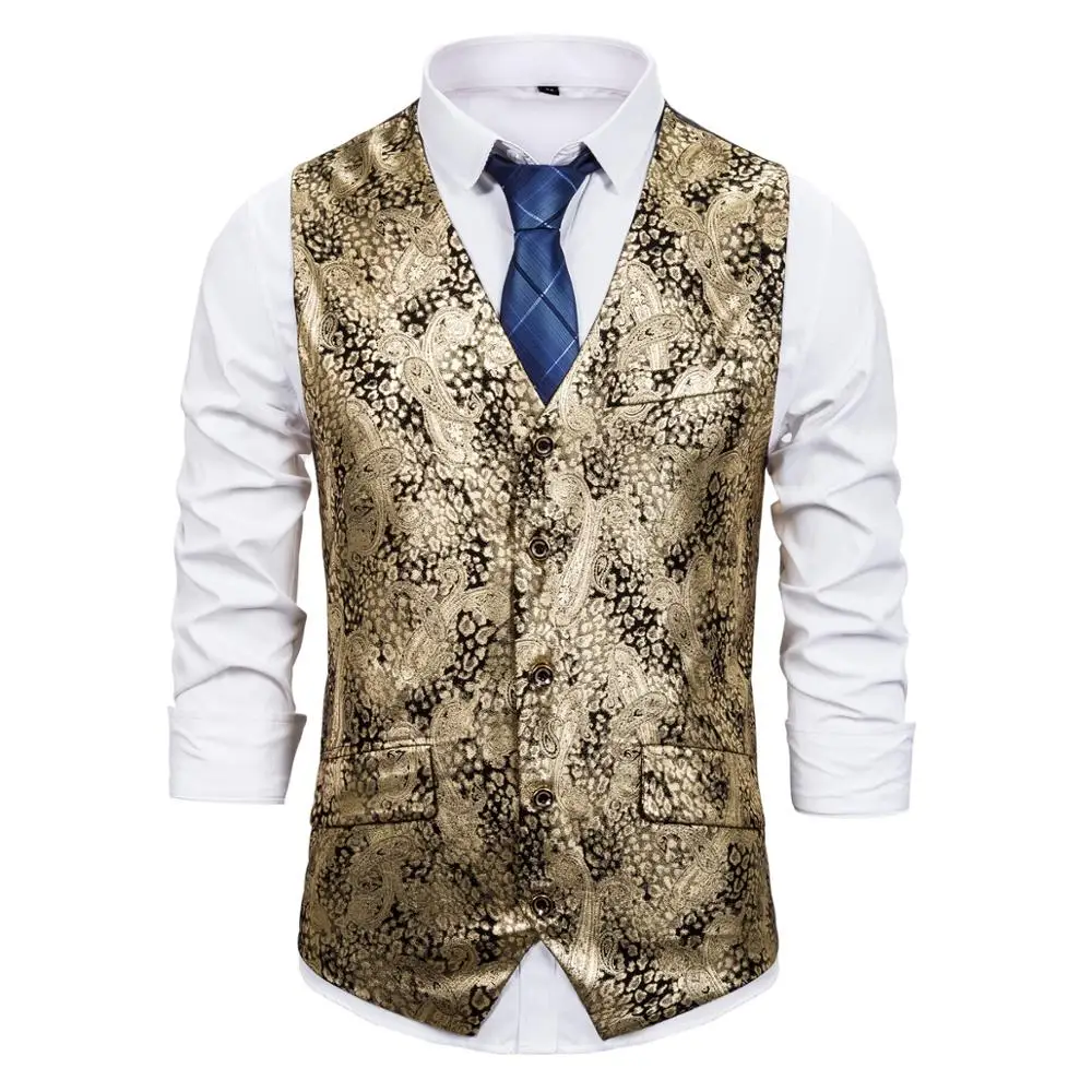 Мужской жилет европейского размера хит продаж с рисунком перьев для свадебной