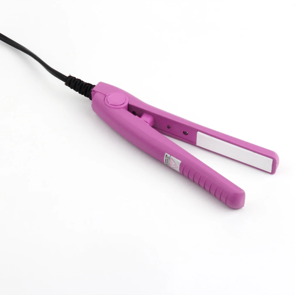 Дорожный Керамический Мини-выпрямитель для волос плоский утюжок завивки