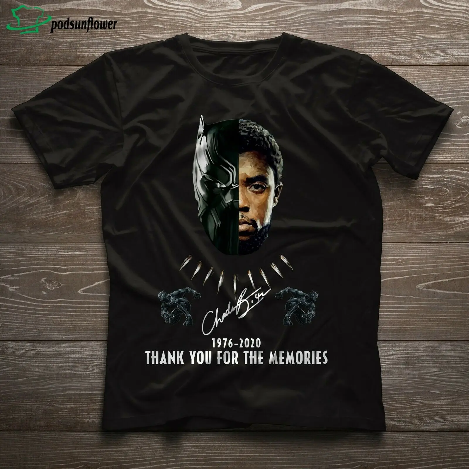 

RIP Chadwick Boseman Shirt Rest In Peace Panther Tee Shirt Wakanda Forever