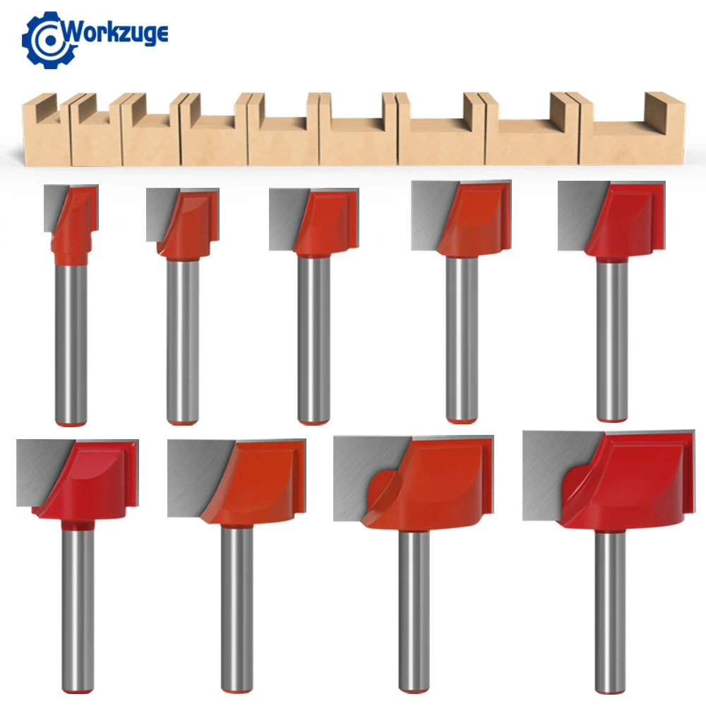 

Концевая фреза с хвостовиком 6 мм, 9 шт./компл.