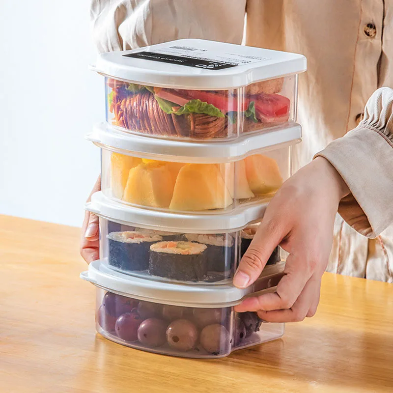 

Японский бытовой Ланч-бокс Bento для детей, Ланч-бокс, контейнер для фруктов, хлеба, сэндвичей, контейнер для хранения пищевых продуктов