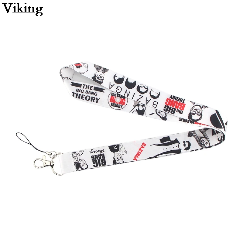 Забавный ТВ шоу Печатный ремешок для ключей телефона забавный держатель шейный с
