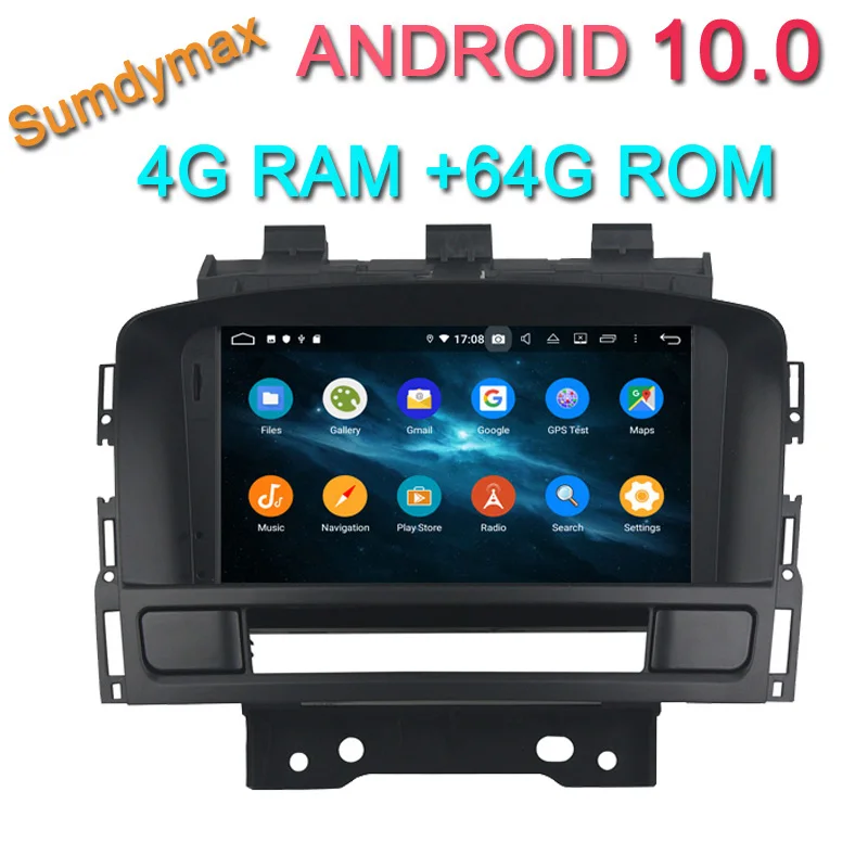 7 дюймов Android 10 автомобильный dvd gps для opel Astra J с навигацией автомобильное стерео
