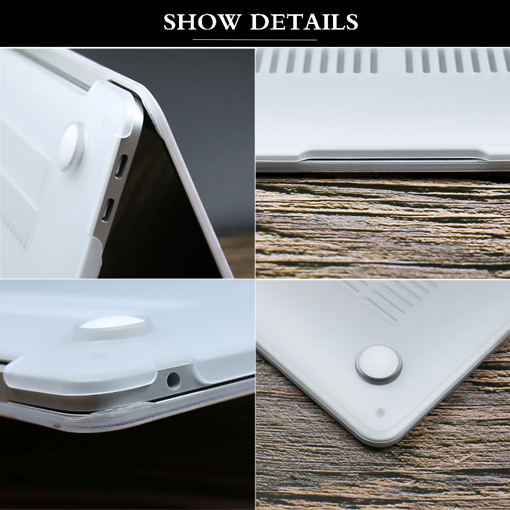 Чехол для ноутбука macbook Air Pro Retina 11 12 13 15 16 с сенсорной идентификационной панелью