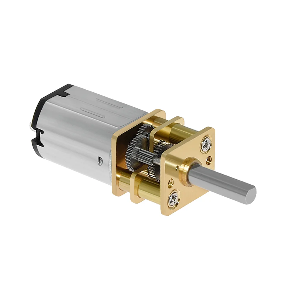 Миниатюрный Микро-редуктор постоянного тока 3 В/6 в/12 В N20 редуктор с металлической