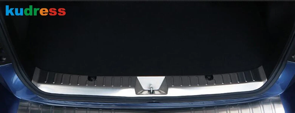 Для Subaru XV Impreza 2012 2013 2014 2015 5 дверей хэтчбек из нержавеющей стали задний багажник