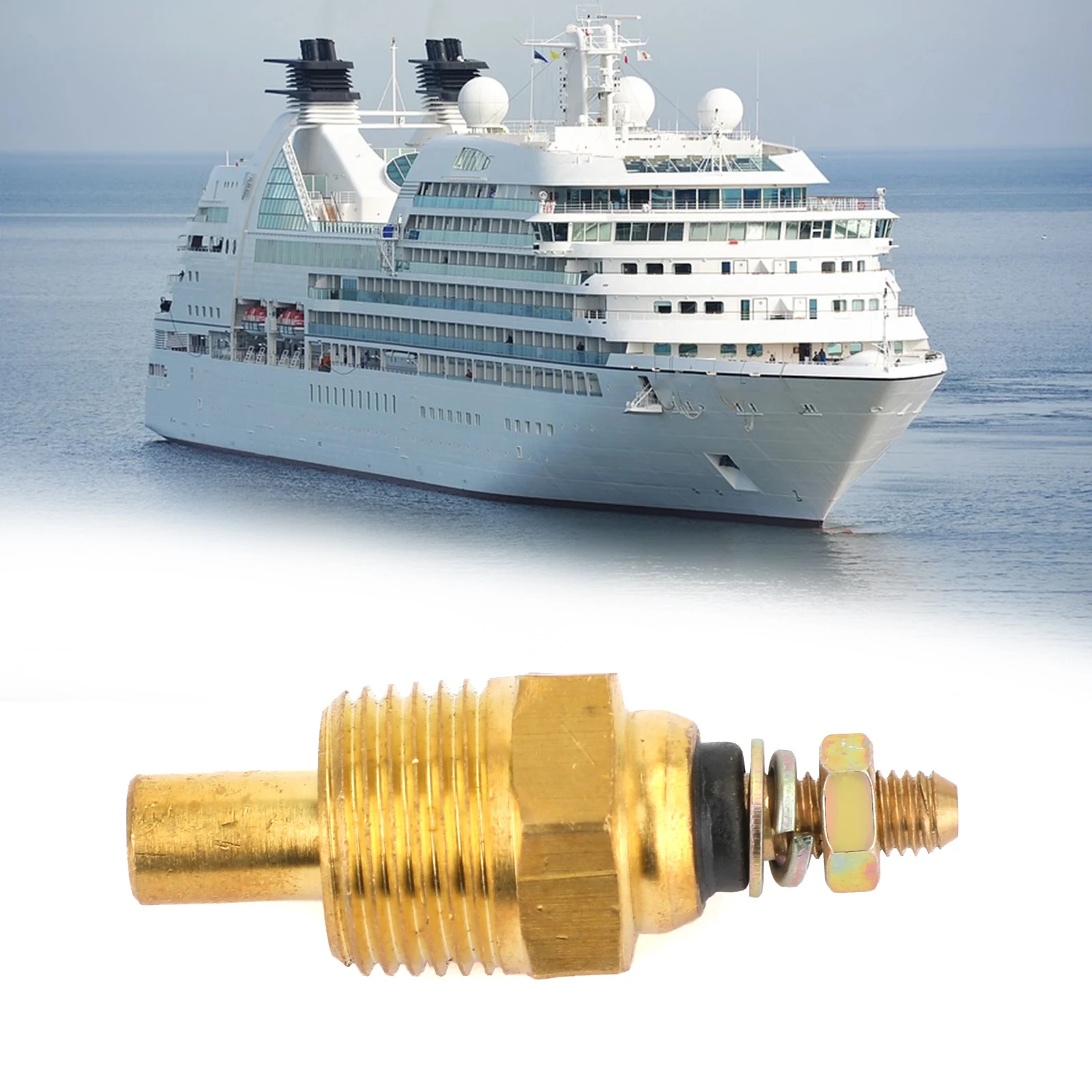 

Areyourshop датчик температуры воды подходит для MerCruiser 806490T Sierra 18-5897 Mallory 9-42400 аксессуары для лодки
