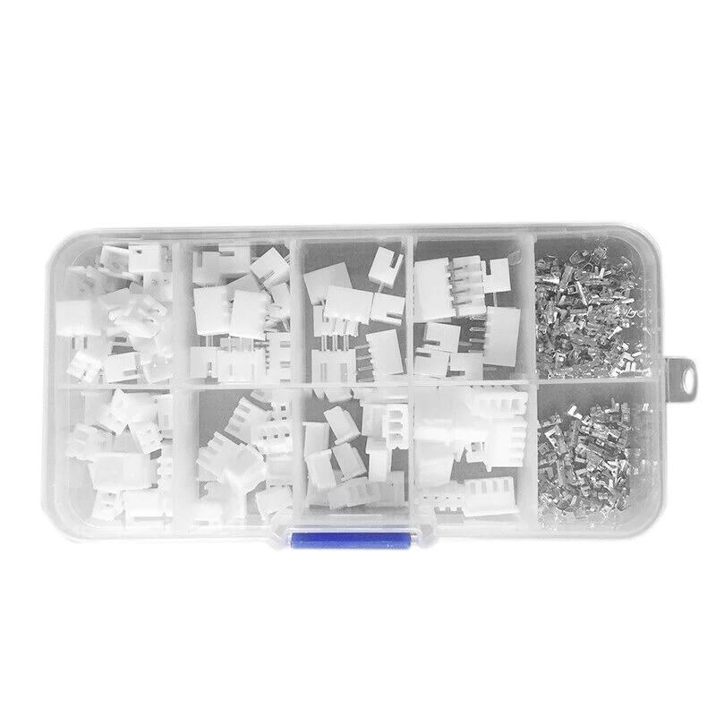 250 шт. XH 2 54 мм 2Pin 3Pin 4Pin Клеммный корпус коннектора проводной