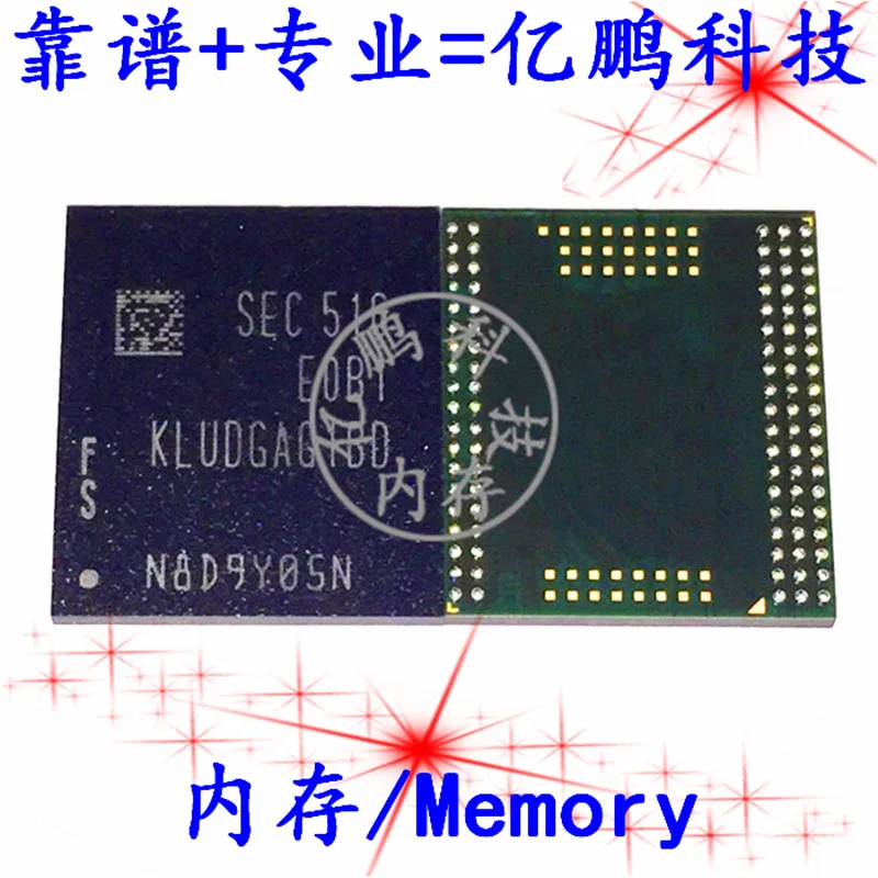 

Free shipping KLUDGAG1BD-E0B1 BGA95 UFS 2.0 128GB 2 piece