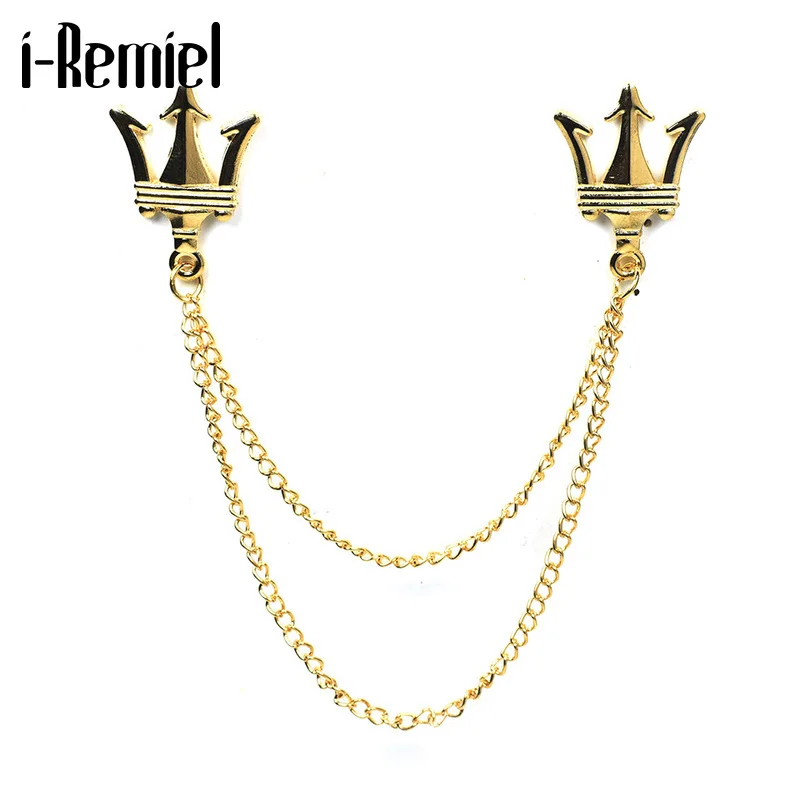 Модная модная брошь с покрытием трендовая новинка распродажа трехконтактная