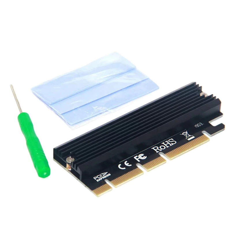 

NVME M.2 to PCIE3.0X4/X8/X16 SSD Adapter Card M2 NGFF