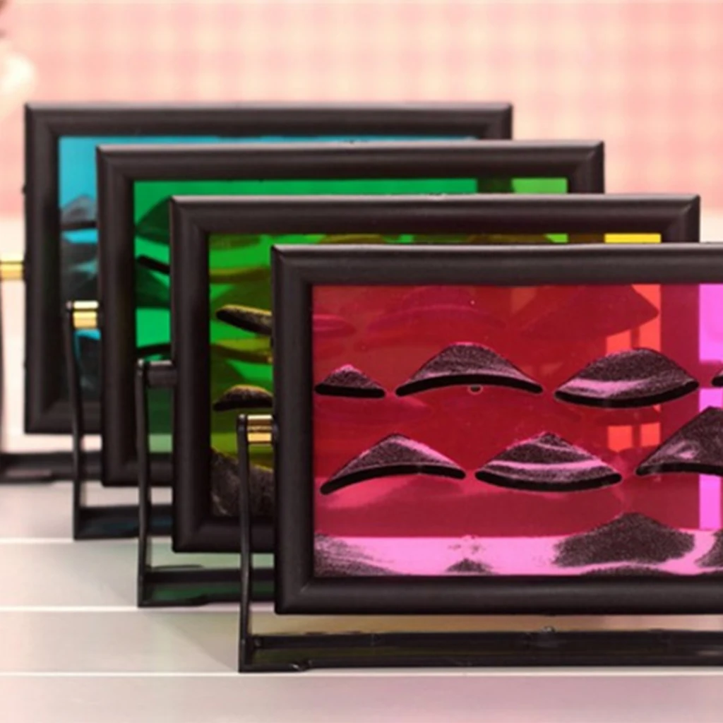 3d-динамические песочные часы плавающий жидкий пузырь для масла таймер движения