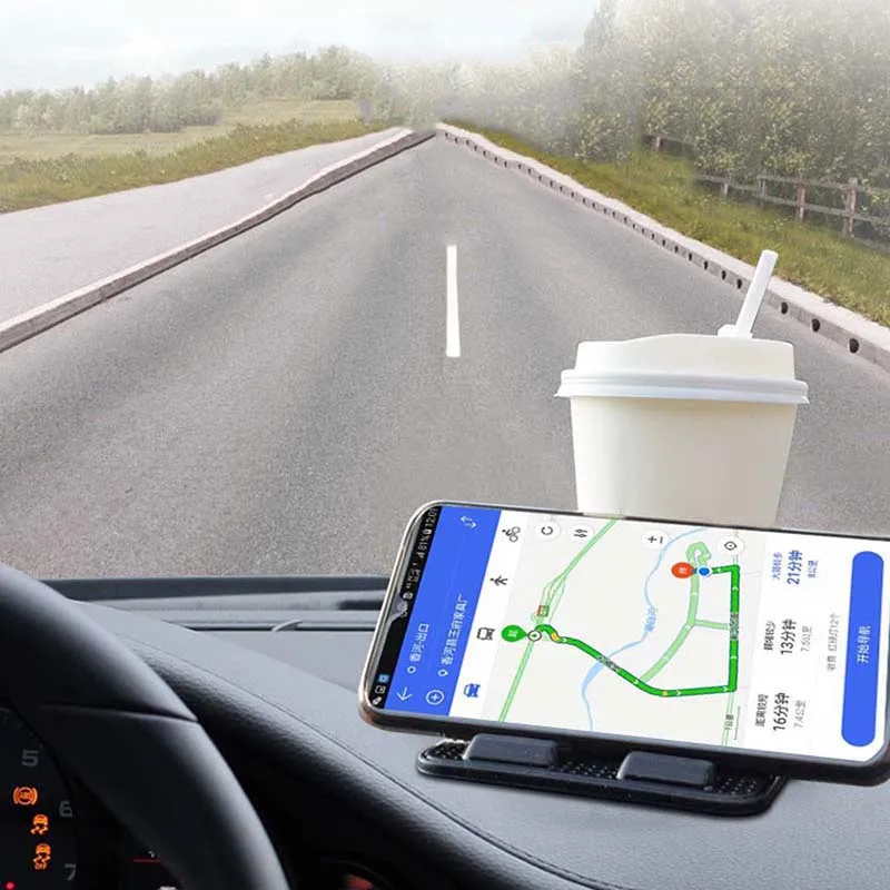 

Car Phone Holder Universal Mobilephone Wall Desk Sticker Multi-Functional Pad Car Mount Phone Support Easy To Install