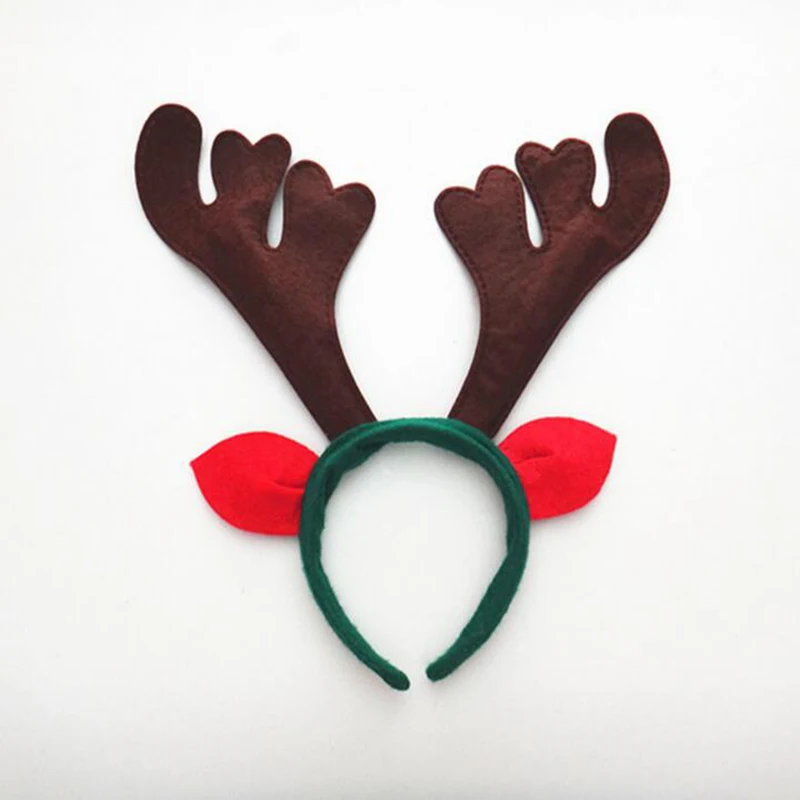 

2022 Christmas Reindeer Antler Hat New Year Gift Antlers Christmas Hat Christmas Party Gift Children Adult Christmas Toys