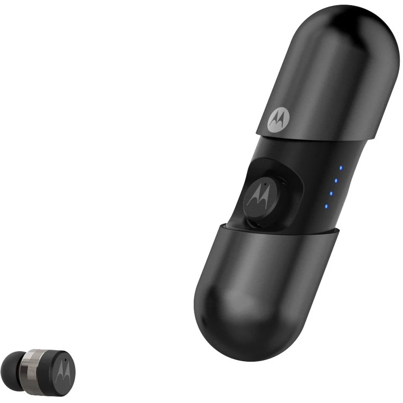 Наушники с микрофоном MOTOROLA Vervebuds 400 Bluetooth вкладыши черный [sh031bk]|Наушники и