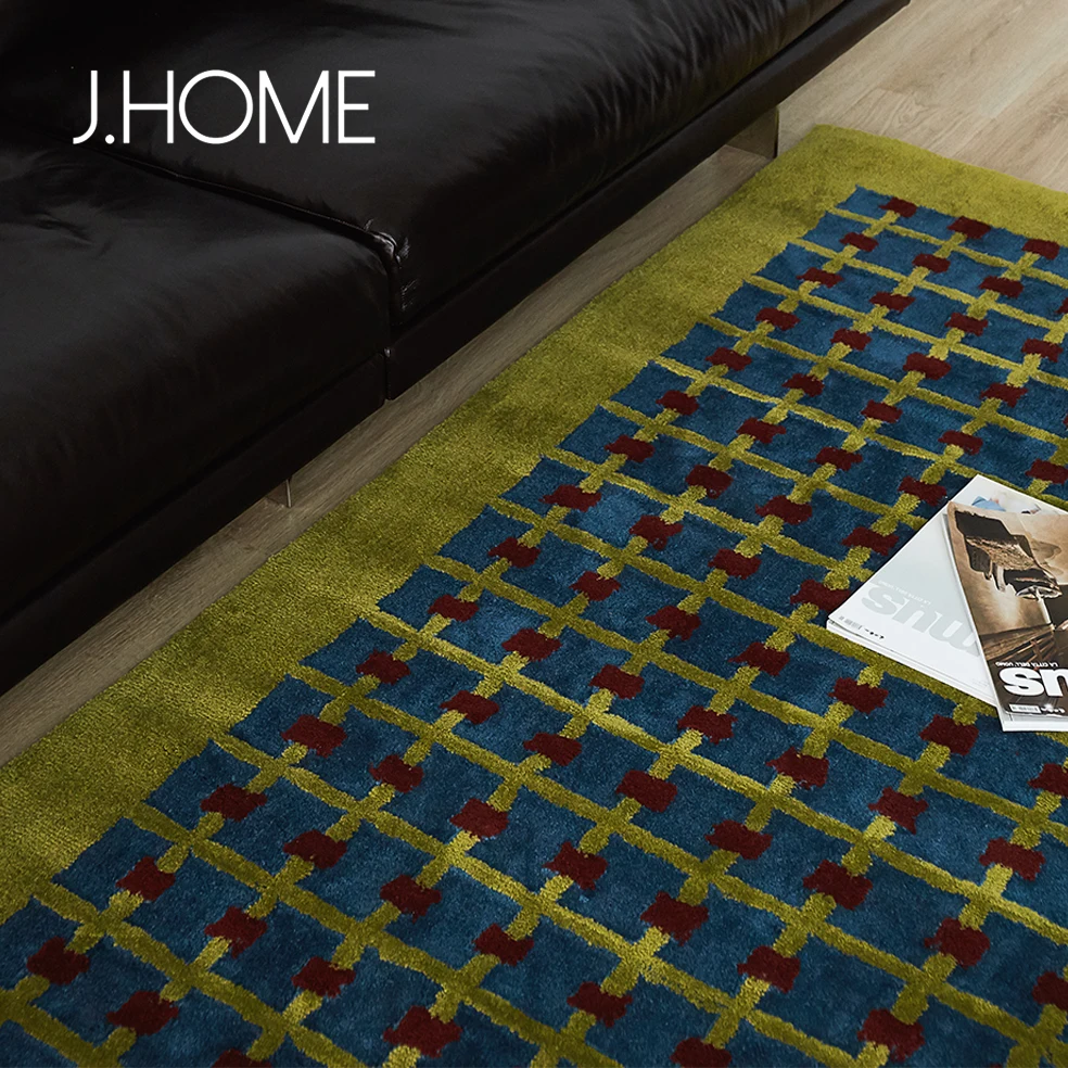 

Home Carpet Model Room Handmade Nordic Modern Living Room Bedroom Bedside Blanket