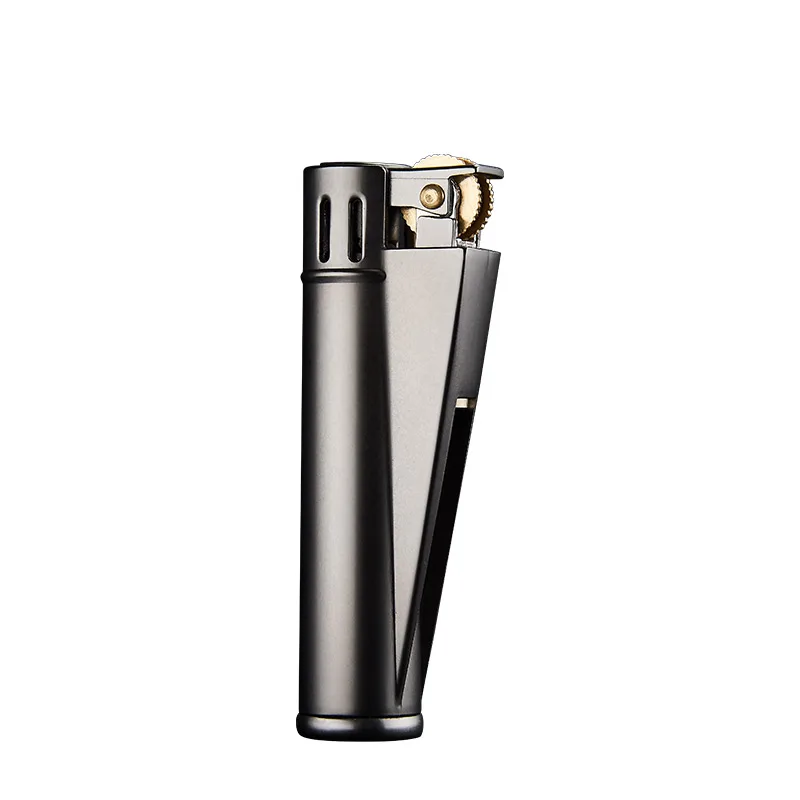 

2021 New Mini Windproof Petrol Kerosene Lighter Metal Flint Lighters Smoking Accessories Gadgets For Men Cigarettes Lighter