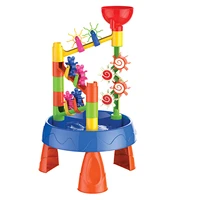 seaside beach funnel toy fun funnel beach table toy water wheel table toys beach play portable educational sand kit kids gift