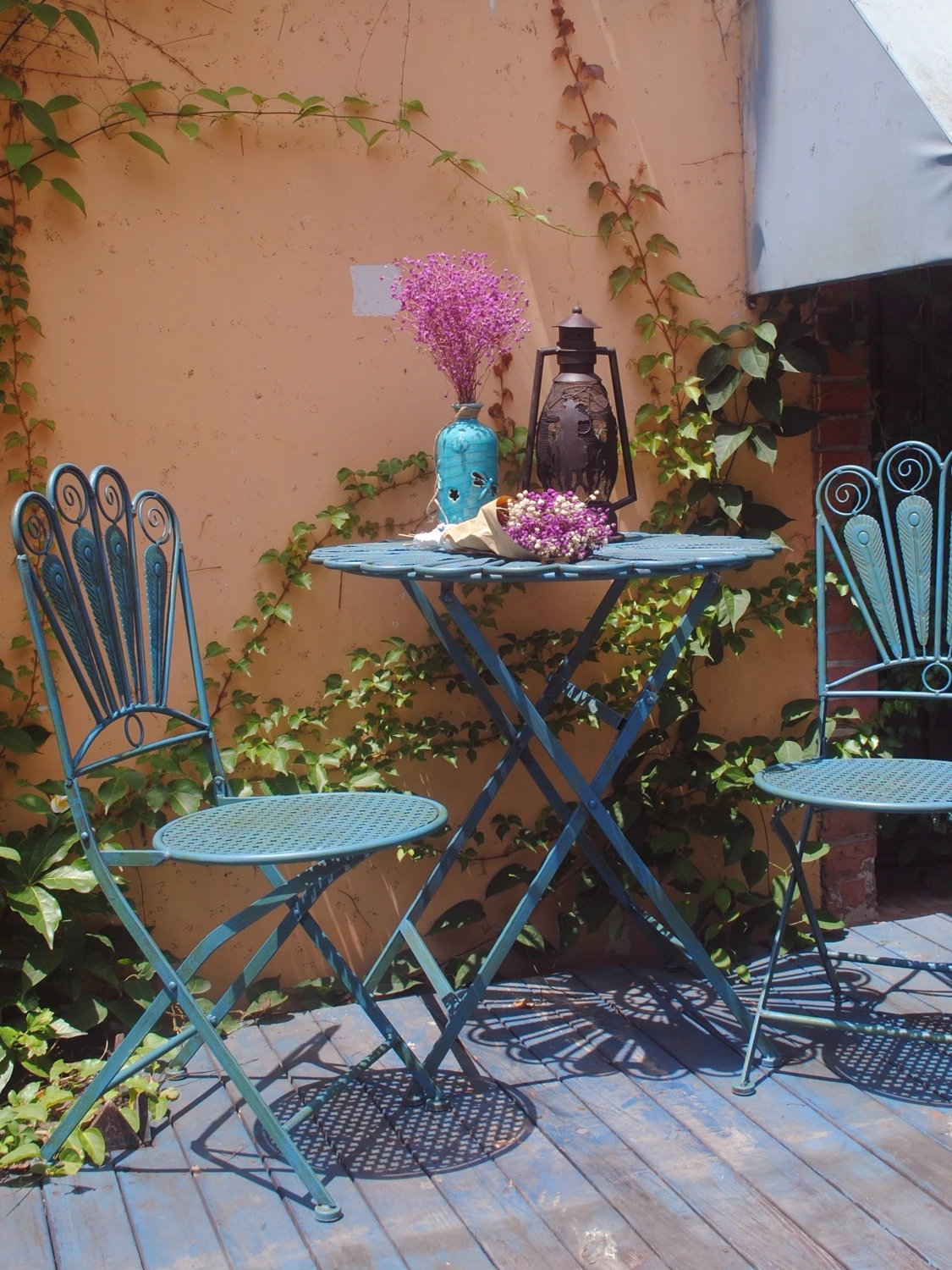 Складные столы и стулья для стол стул набор открытый патио из трех частей сад