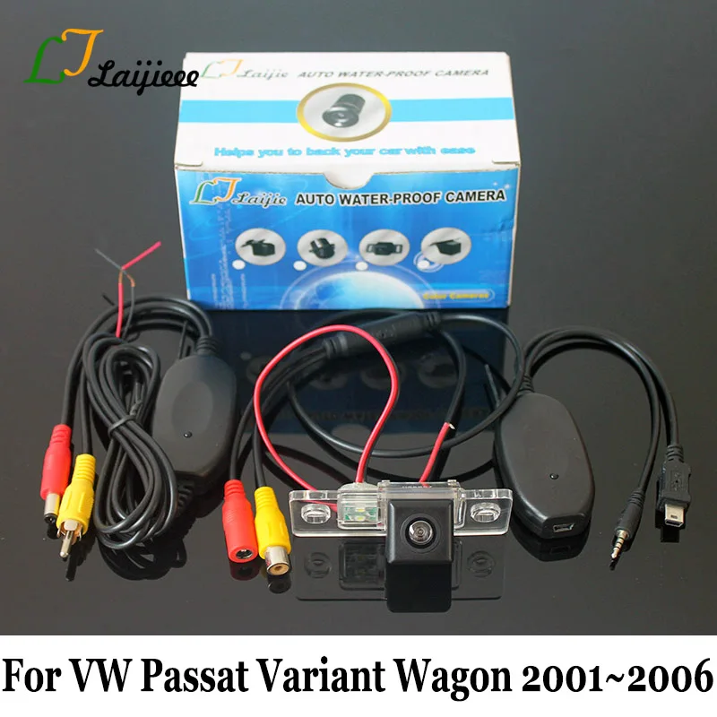 Для Volkswagen VW Passat Variant Wagon B5.5 2001~ 2006 Беспроводная Автомобильная резервная камера s/HD CCD ночного видения Автомобильная камера заднего вида