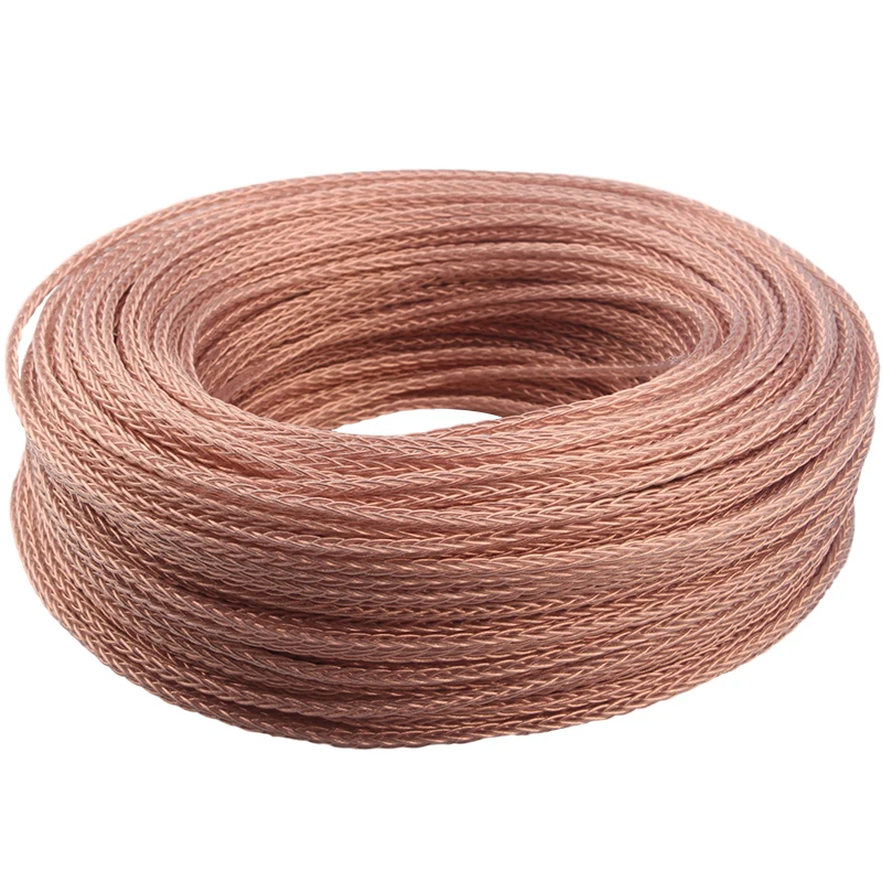 Посеребренный смешанный аудиосигнальный кабель xangжане OCC для наушников