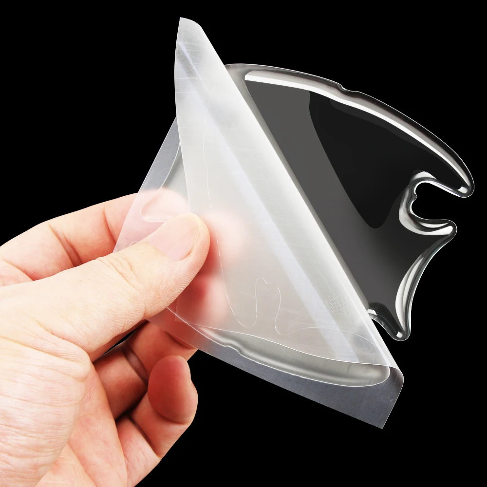 Автомобильная наклейка 4 шт. Защитная прозрачная на дверную ручку автомобиля Honda