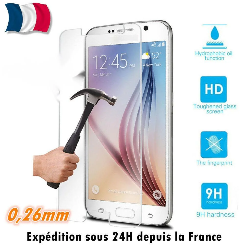 

Vitre protection film protecteur d'cran en VERRE TREMPE - for samsung Galaxy S6