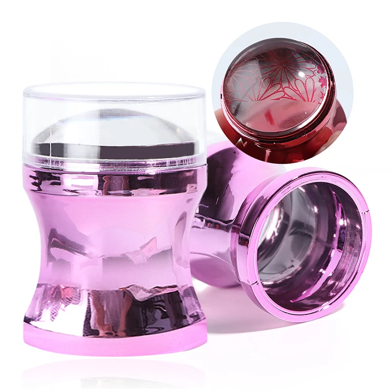 

Nail Stamper Scraper Set with Nail Art Stamping Plate Manicure Tool Silicone High Quality For Stamping Polish Print