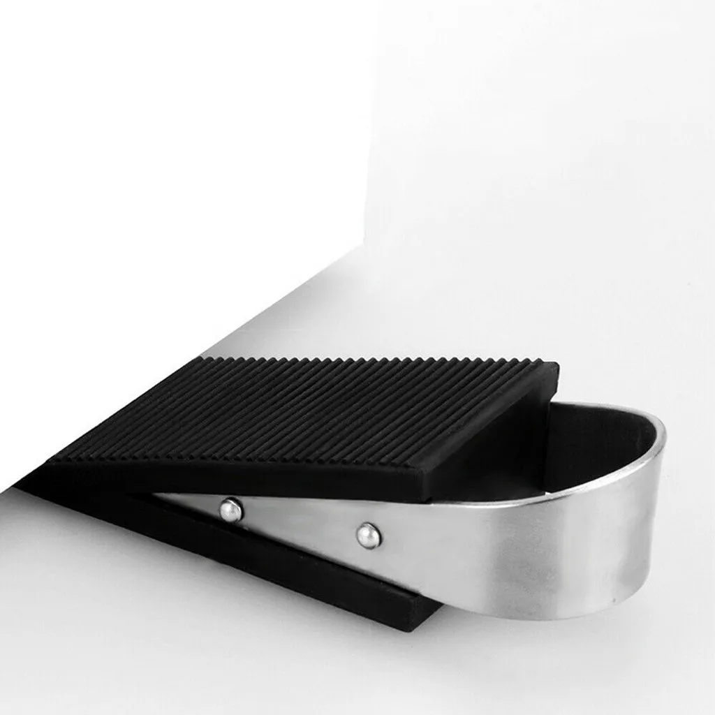 Резиновый Фиксатор двери из нержавеющей стали защитный блок блокировщик ветра