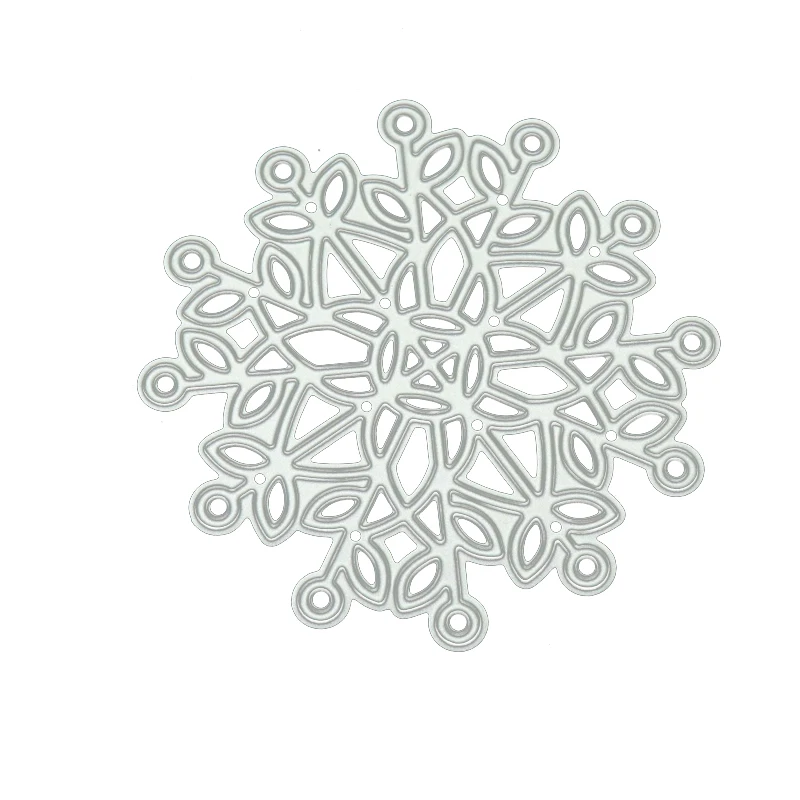 

New Design Metal Cutting Dies Hollow Snowflakes Shape Craft Stencil Diy Scrapbooking Handmade Card Make Shape Album Decor Model