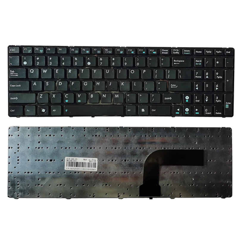 Новая клавиатура US для ноутбука ASUS K53 K53E X52 X52F X52J X52JR X55 X55A X55C X55U K73 K73B K73E K73S X61 NJ2|keyboard