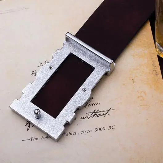 

fashion Accessories unisex belts , Letter mens PU Belts , Young students wild smooth buckle letters belts