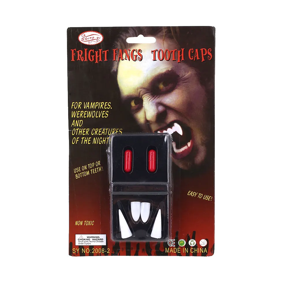 Зубные протезы для взрослых Дракула Косплей демона зубы клыки оборотни реквизит