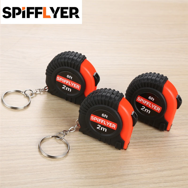 2 м 6FT мини измерительная лента выдвижной небольшой брелок рулетка Карманный