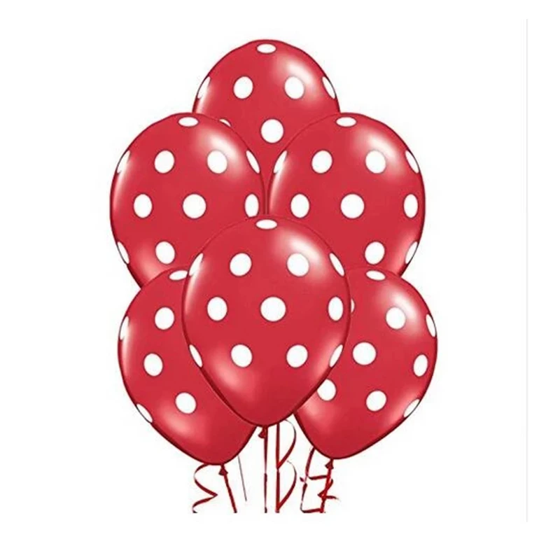 20 шт. латексные воздушные шары в горошек | Дом и сад