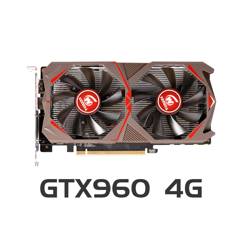 Видеокарта VEINEDA GTX 960 оригинальная видеокарта 4 Гб 1203 бит GDDR5 7012 МГц/МГц для nVIDIA Geforce